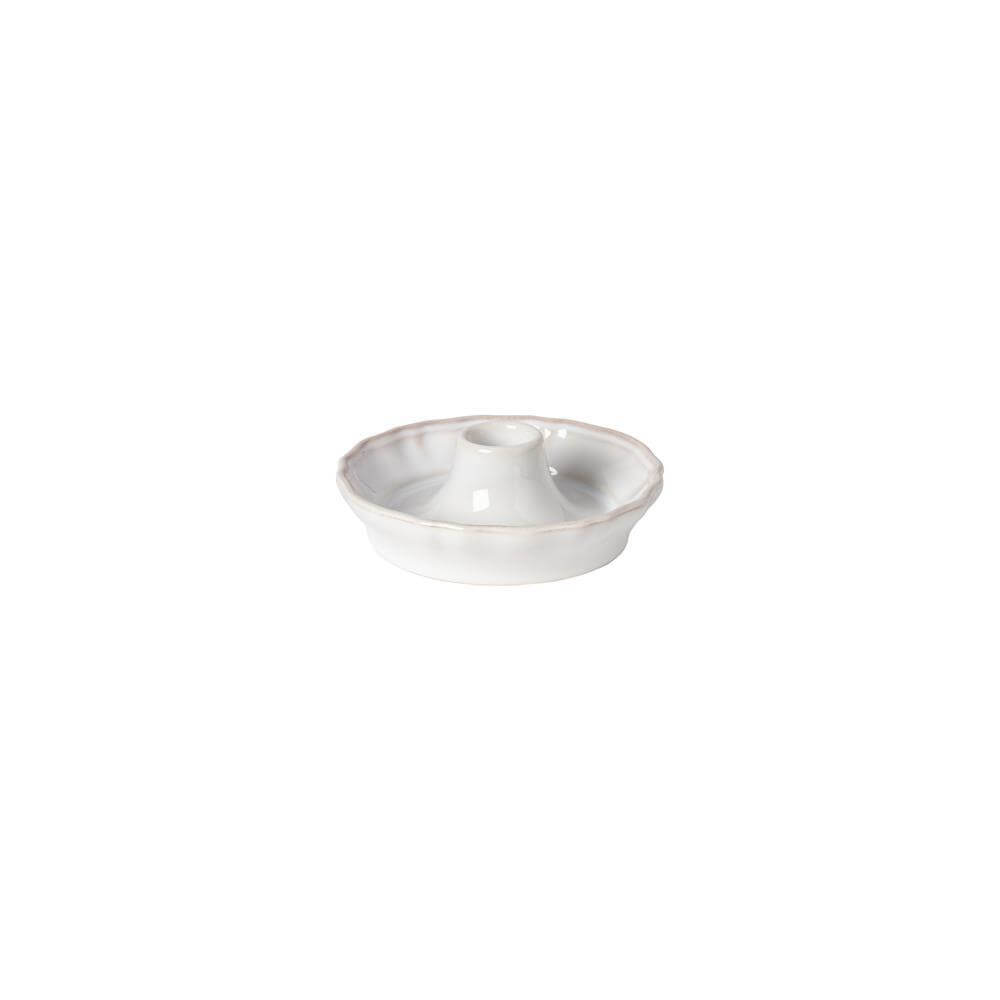 Costa Nova Alentejo White Candle Holder